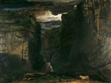 Копия картины "gordale scar" художника "уорд джеймс"