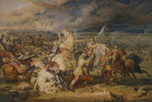 Копия картины "the battle of marston moor, 1644" художника "уорд джеймс"