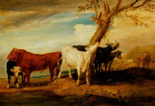 Картина "cattle" художника "уорд джеймс"