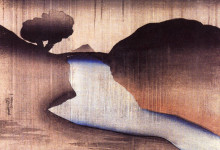 Копия картины "ochanomizu" художника "утагава куниёси"