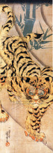 Копия картины "tiger" художника "утагава куниёси"