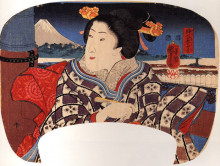 Копия картины "women" художника "утагава куниёси"