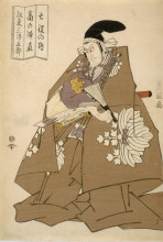 Картина "actor bando mitsugoro iii as ko no moronao" художника "утагава тоёкуни"