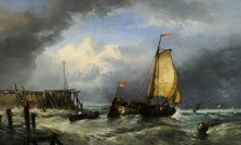 Картина "seascape" художника "уэбб джеймс"
