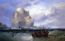 Копия картины "a mediterranean port" художника "уэбб джеймс"