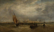 Картина "portsmouth harbour" художника "уэбб джеймс"
