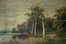 Копия картины "the shores of rydal water, cumbria" художника "бейтс дэвид"