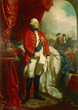 Копия картины "george iii of the united kingdom" художника "уэст бенджамин"