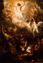 Картина "the ascension" художника "уэст бенджамин"