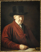 Копия картины "self portrait" художника "уэст бенджамин"