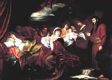 Картина "esau and jacob presented to isaac" художника "уэст бенджамин"