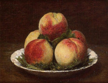 Копия картины "peaches" художника "фантен-латур анри"