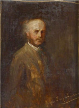 Репродукция картины "painter george paul chalmers" художника "фаркухарсон джозеф"