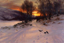 Картина "when the west with evening glows" художника "фаркухарсон джозеф"
