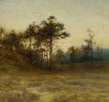 Картина "scots pines, sunset" художника "фаркухарсон джозеф"