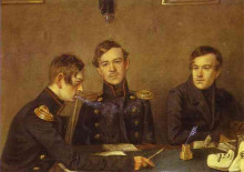 Картина "andrey, grigoriy and alexander druzhinin" художника "федотов павел"