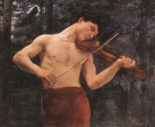 Картина "orpheus" художника "ференци карой"