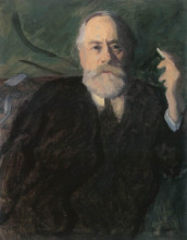 Картина "portrait of p&#225;l szinyei merse" художника "ференци карой"