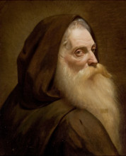 Картина "capuchin monk" художника "феррас де алмейда жуниор хосе"
