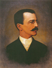 Картина "portrait of ezequiel freire" художника "феррас де алмейда жуниор хосе"