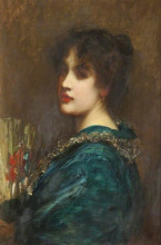 Копия картины "woman, portrait" художника "филдес люк"