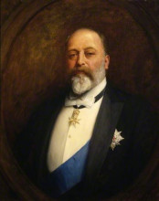 Картина "king edward vii" художника "филдес люк"