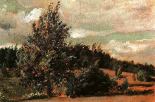 Копия картины "пейзаж. ветер" художника "филонов павел"