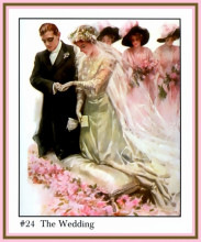 Копия картины "the wedding" художника "фишер харрисон"
