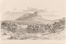 Картина "mt. sturgeon and the wannon in the grampians, victoria" художника "фон герард ойген"