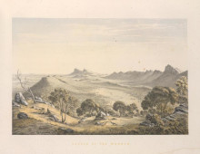 Репродукция картины "australian landscapes" художника "фон герард ойген"