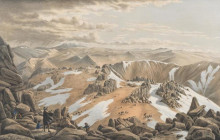 Копия картины "north east view from the top of mt kosciusko" художника "фон герард ойген"