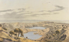 Копия картины "crater of mount gambier s.a." художника "фон герард ойген"