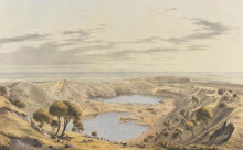 Картина "crater of mount gambier s.a." художника "фон герард ойген"