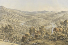 Картина "junction of the buchan and snowy rivers, gippsland" художника "фон герард ойген"