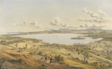 Картина "lake illawarra, n.s.w." художника "фон герард ойген"