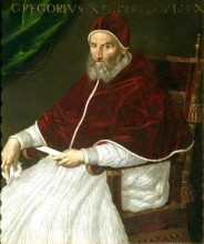 Картина "pope gregory xiii" художника "фонтана лавиния"
