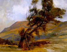Картина "old tree near runswick, north yorkshire" художника "фостер уильям гильберт"