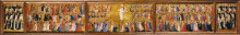 Репродукция картины "пределла алтаря св. доминика" художника "фра анджелико"