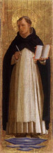 Репродукция картины "св. фома аквинский" художника "фра анджелико"