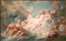 Репродукция картины "the&#160;birth&#160;of&#160;venus" художника "фрагонар жан-оноре"