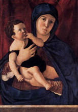 Картина "мадонна с младенцем" художника "беллини джованни"