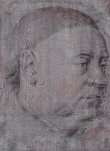 Копия картины "portrait of guillaume jouvenel" художника "фуке жан"
