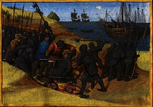 Копия картины "theodoric victory over the danes" художника "фуке жан"