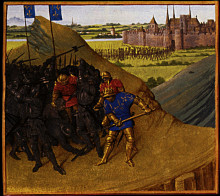 Копия картины "victory of henry i on his brother robert" художника "фуке жан"
