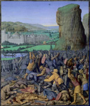 Копия картины "battle of gilboa flavius ​​josephus" художника "фуке жан"
