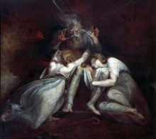Копия картины "the death of oedipus" художника "фюссли иоганн генрих"
