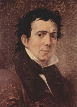 Копия картины "portrait of pompeo marchesi" художника "хайес франческо"