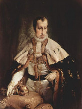 Копия картины "portrait of ferdinand i of austria" художника "хайес франческо"
