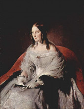Репродукция картины "portrait of princess di sant &#39;antimo" художника "хайес франческо"