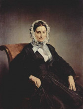 Копия картины "portrait of teresa borri" художника "хайес франческо"